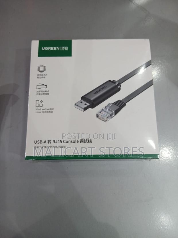 Ugreen Cm204 Usb-a to Rj45 Console Cable 1.5m