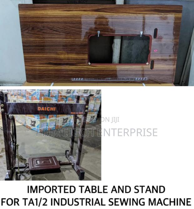 Commercial Imported Sewing Machine Table and Stand - main view