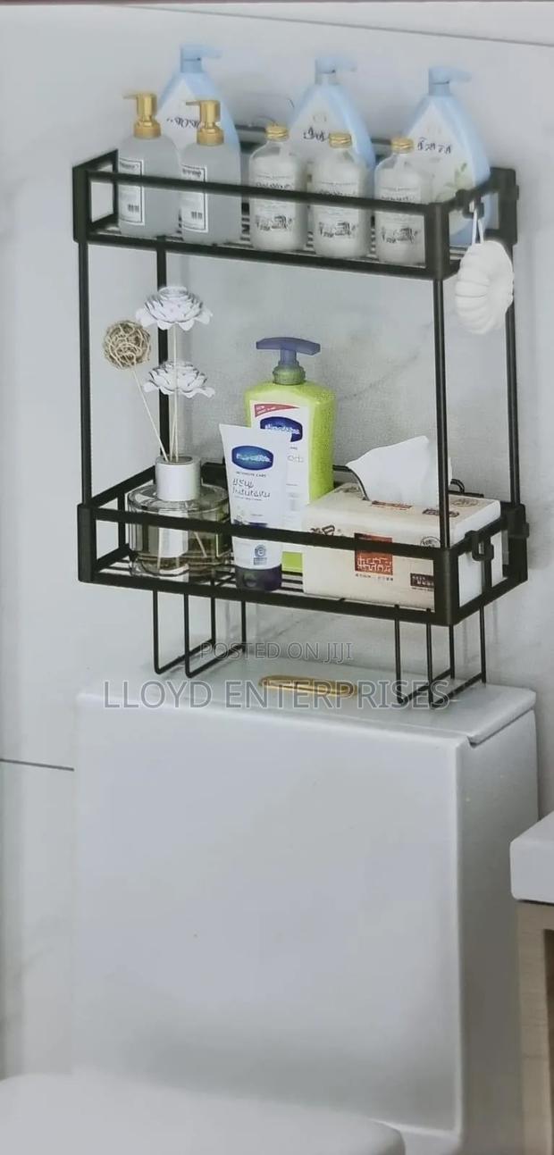 Metallic Luxury Bathroom Organiser - thumbnail 2