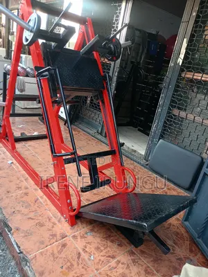 Adjustable Hack Squat,  Press Machine