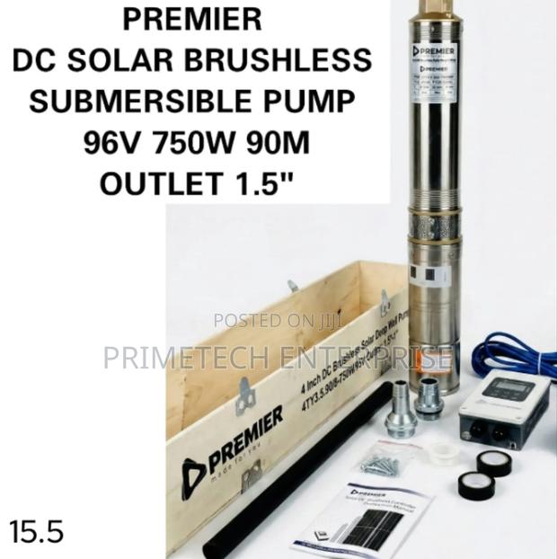 Brushless Submersible Water Pump 96v 750w 90m Head