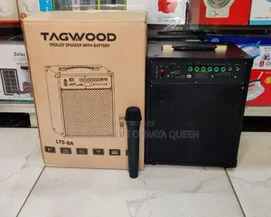 *Tagwood 8" Rechargeable Portable Speaker 8a
