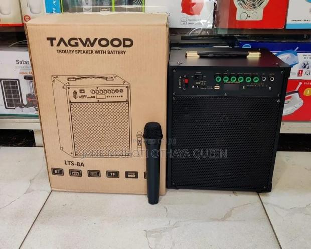 *Tagwood 8" Rechargeable Portable Speaker 8a
