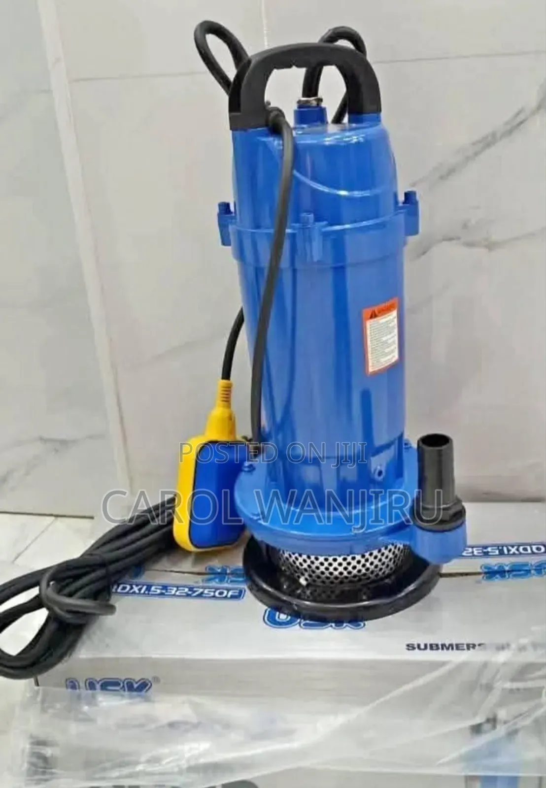 Heavy Duty 1hp Electric Submersible Water Pump