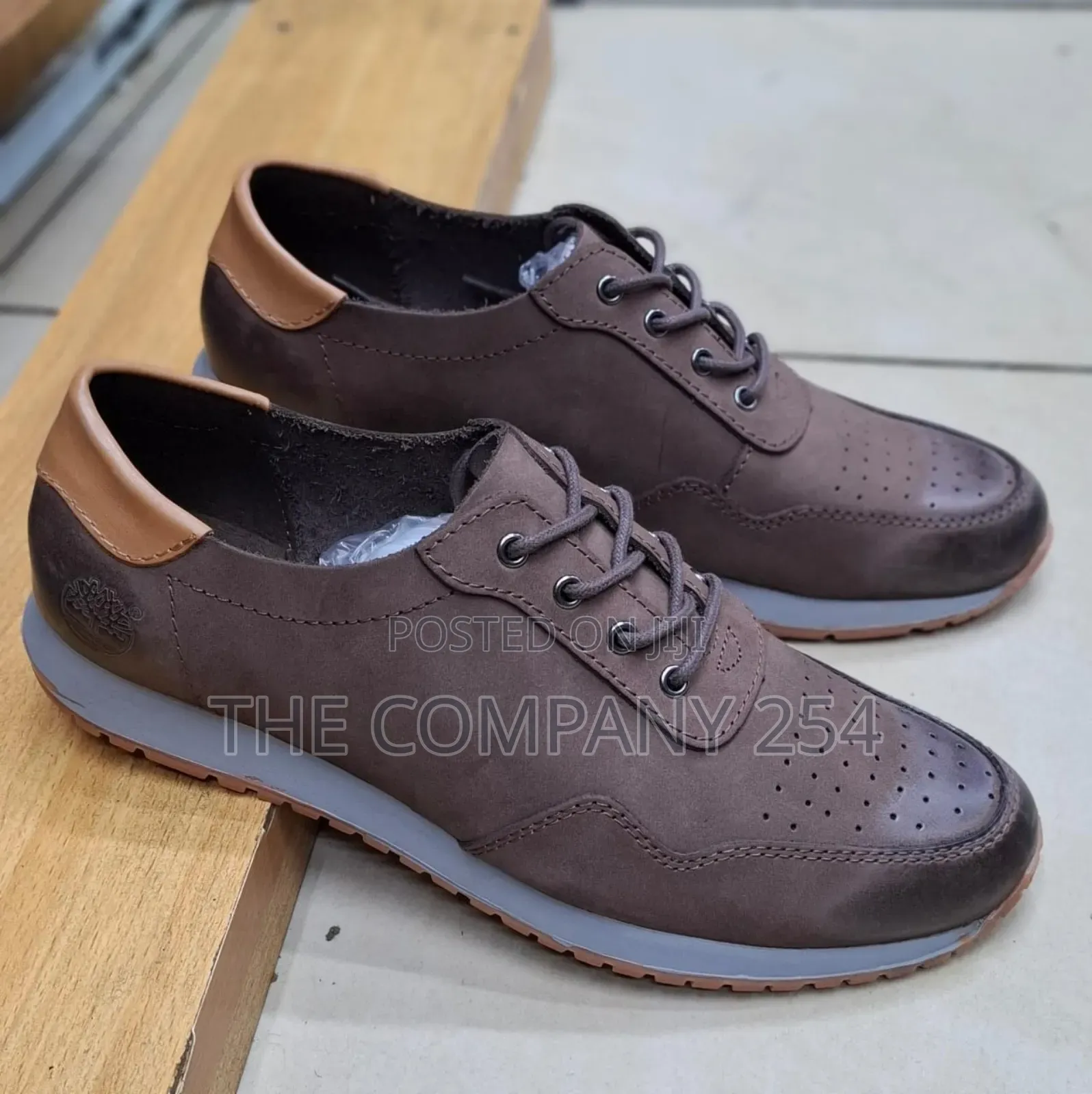 Quality Leather Timberland Laced Smart Casual Shoes