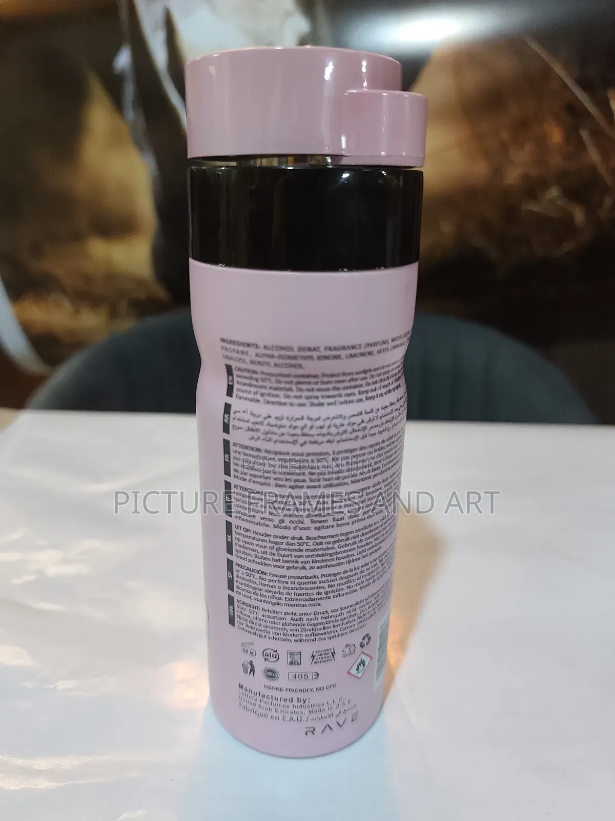 Rave Now Women by Lattafa Body Spray