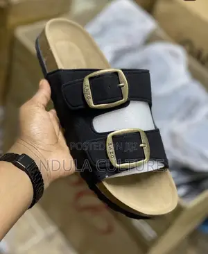 Zazg Double Buckle Sandals