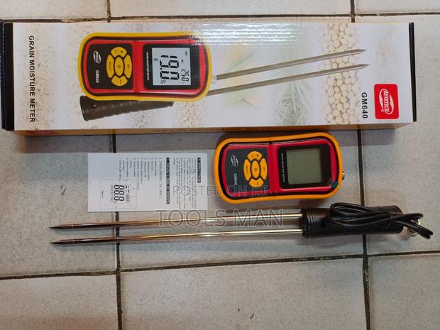 Digital Grain Moisture Meter With Probe.Benetech Gm640 Tester