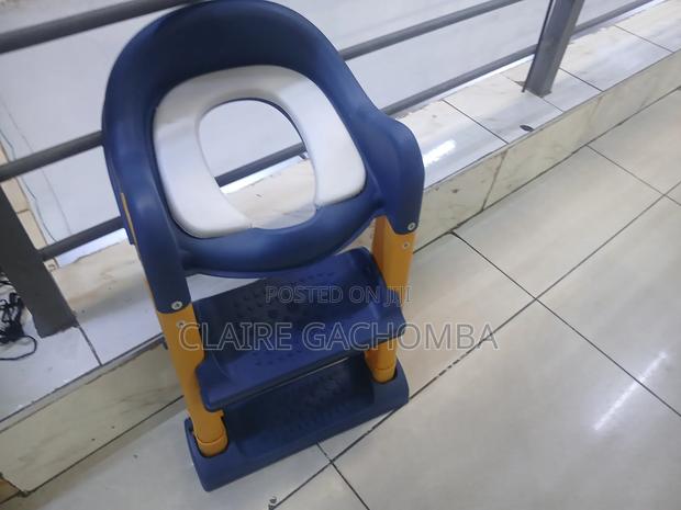 Kids Potty Toilet Training Seat With Adjustable Ladder - main view