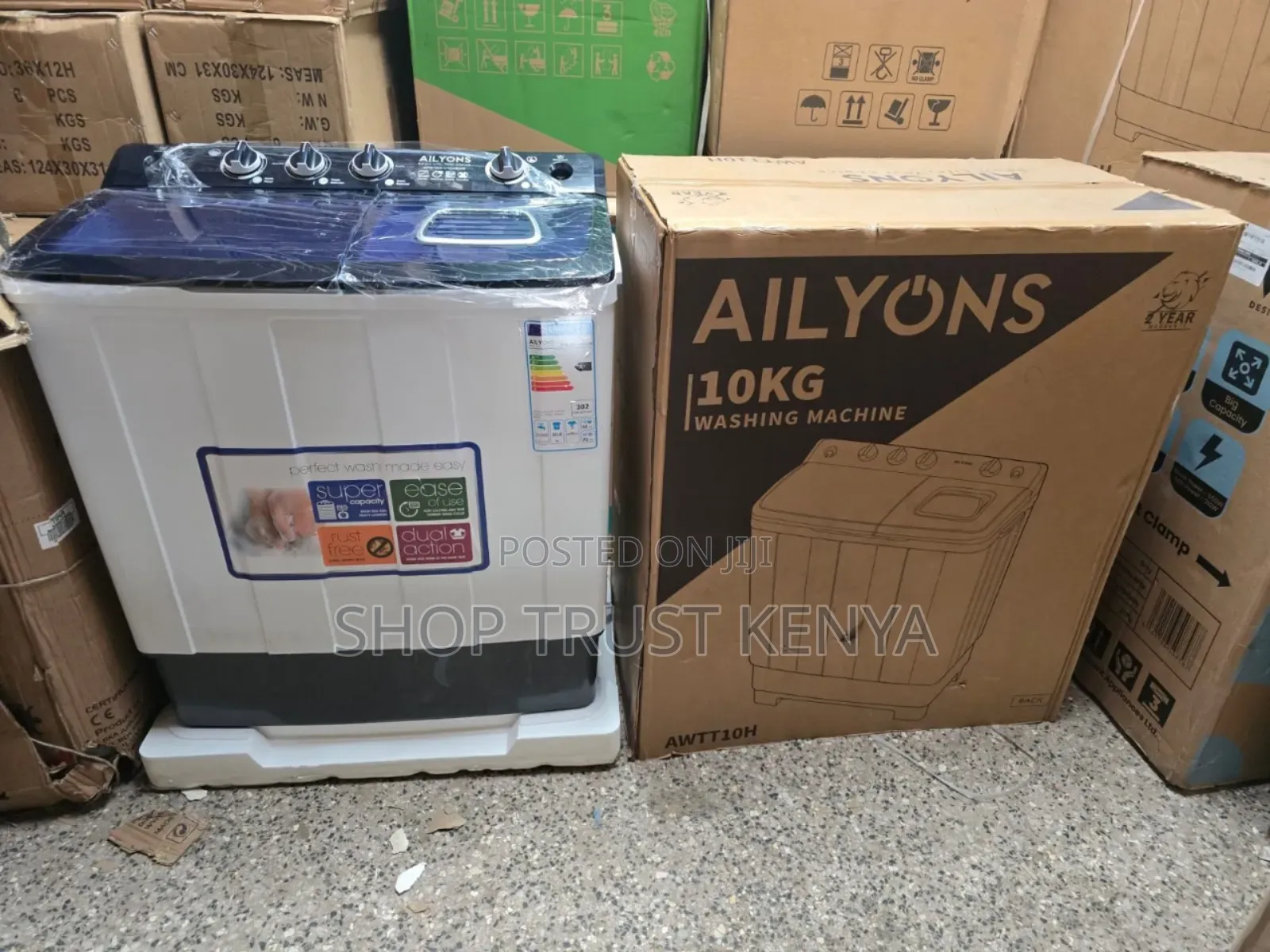 Ailyons 10kg Twin Tub Washing Machine