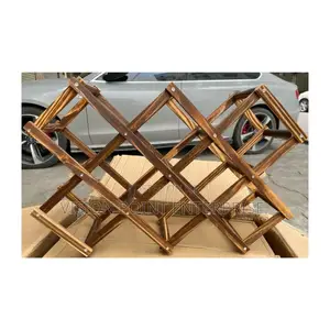 Wooden Wine Bottle Rack