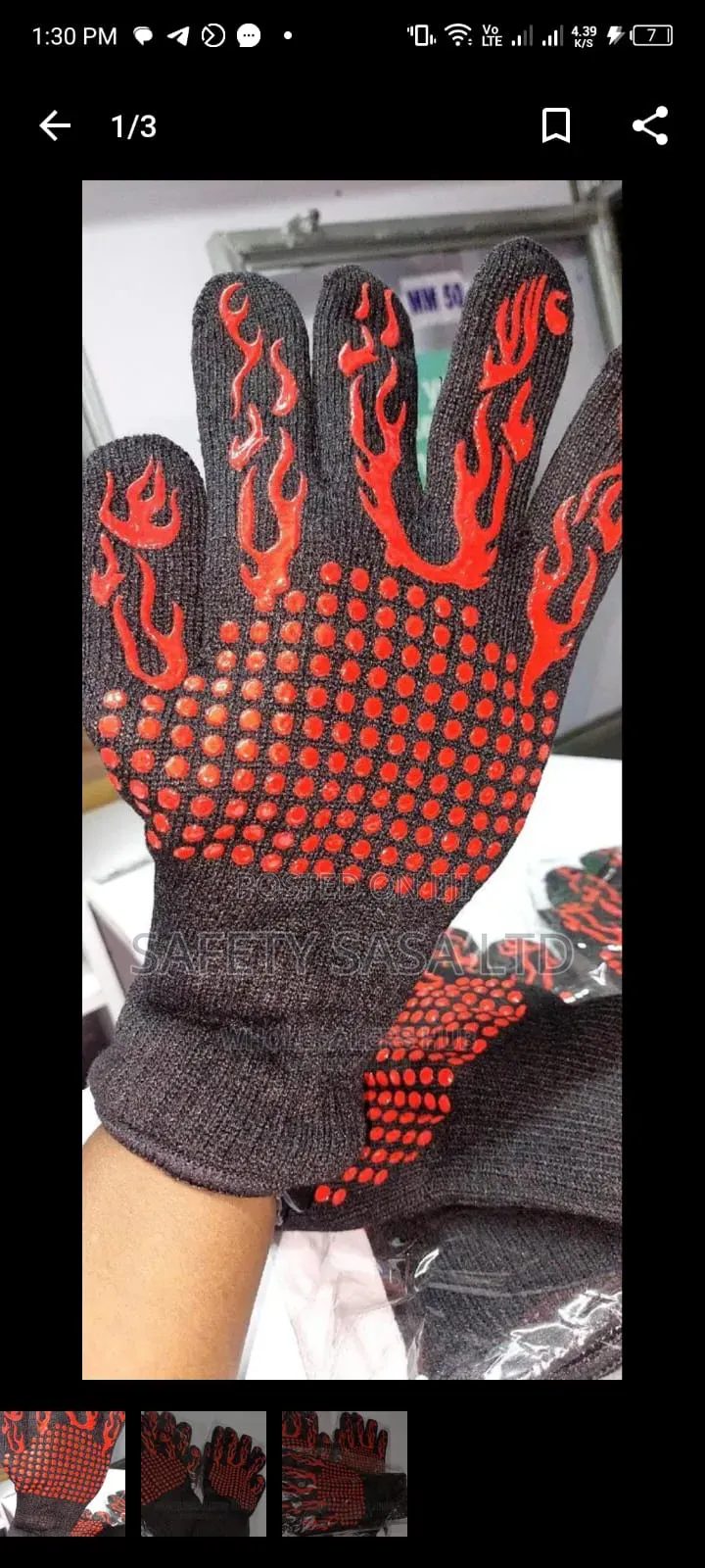 Bbq Gloves Heat Resistant Gloves
