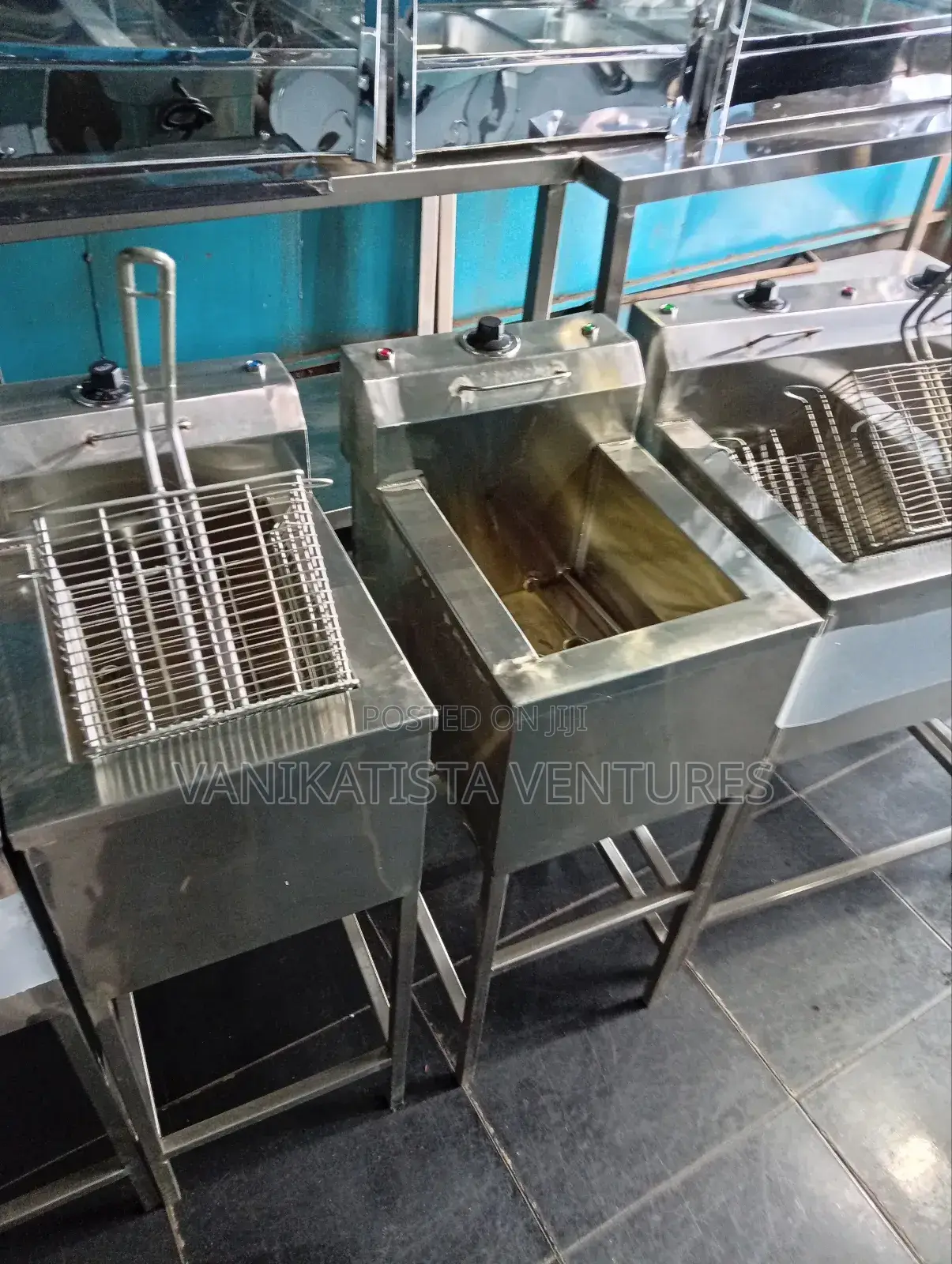 Commercial Deep Fryers
Single Double Tank
Stainless Steel. Fast.
