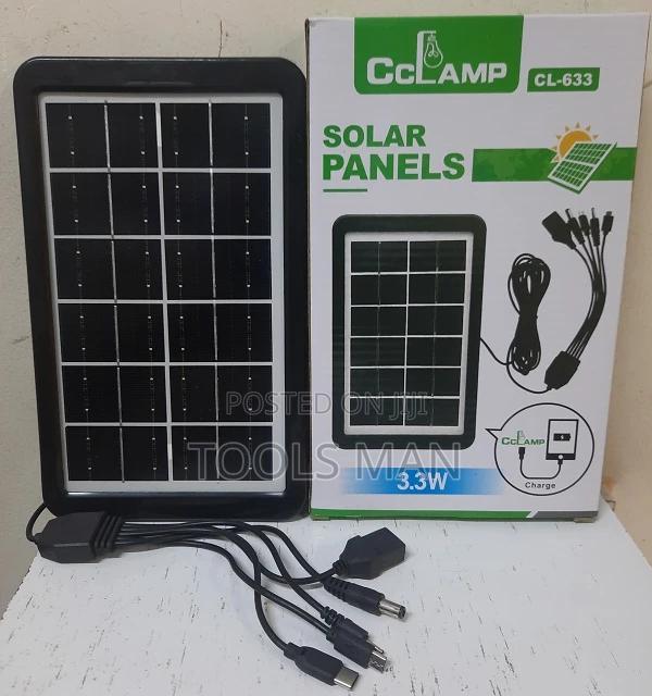 6v 3.3v Poly-crystalline Solar Panel Phone Charging.Cclamp Cl-633 - thumbnail 2