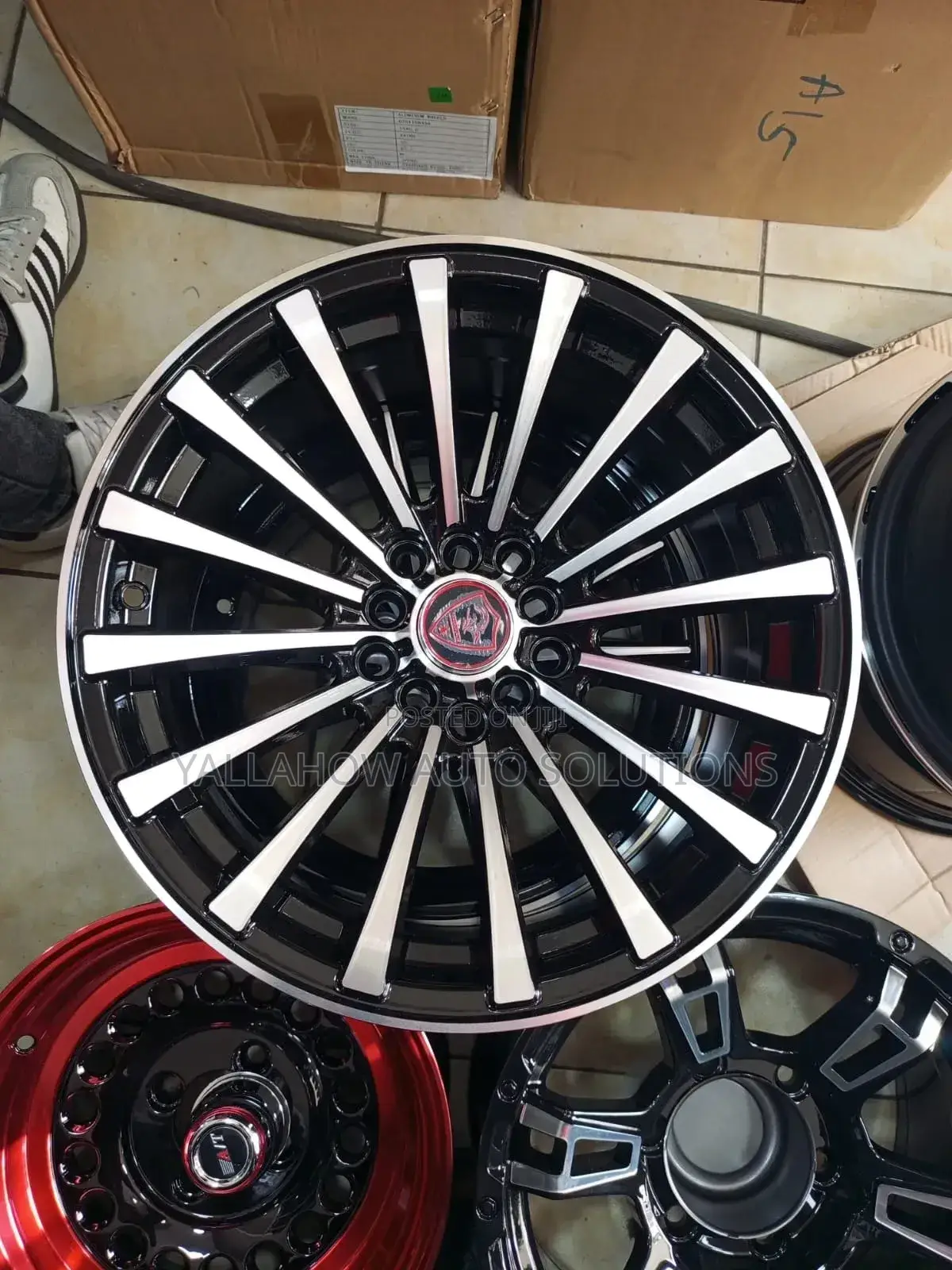 Universal Chrome Rims | Multi-Fit Alloy Rims Kenya
