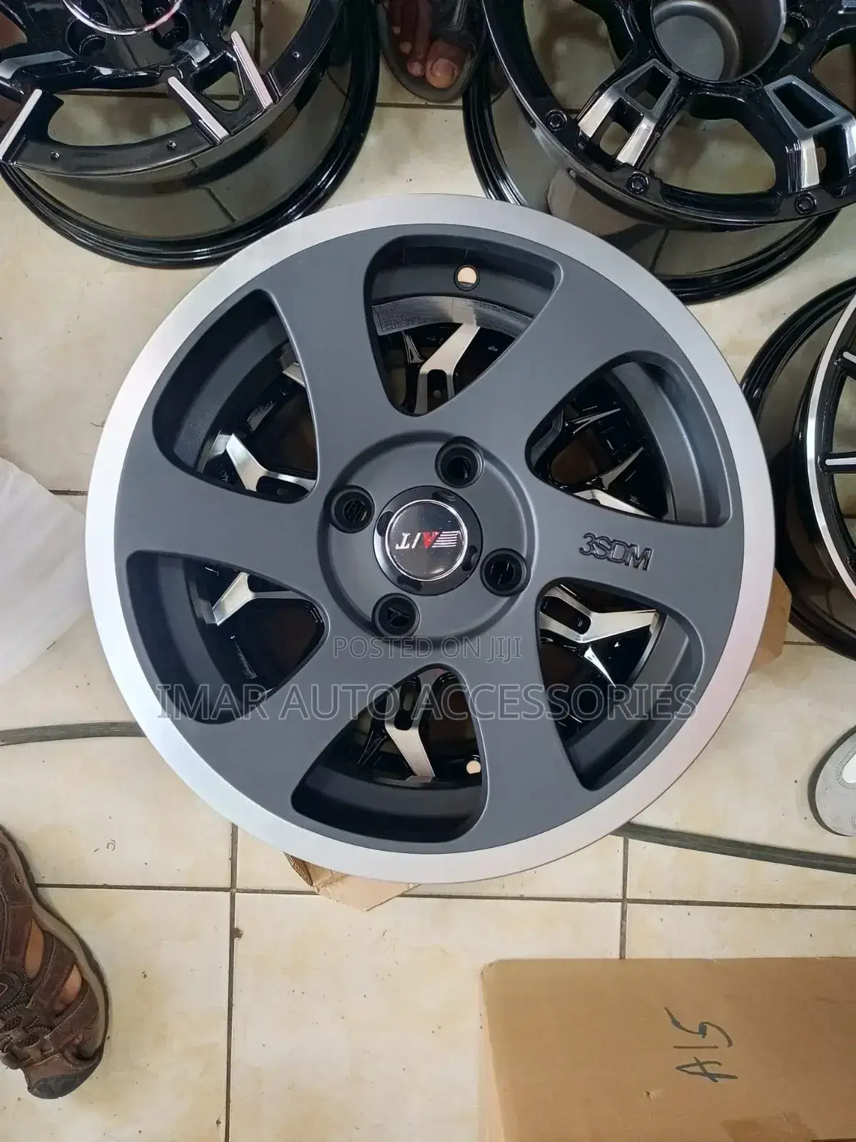 Chrome Mesh Rims | Elegant Multi-Spoke Rims Kenya