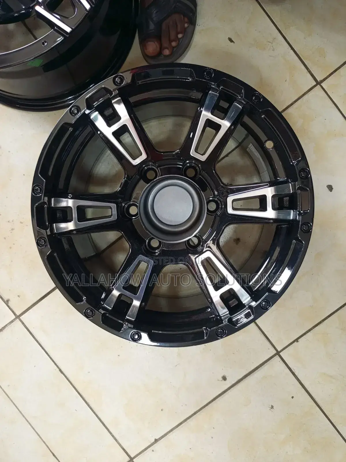 Chrome Deep Lip 4x4 Rims | Rugged Off-Road Rims Kenya