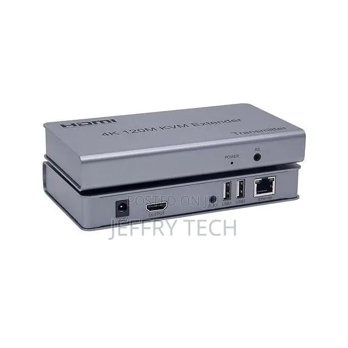 KVM Extender 120m Receiver, Hdmi KVM Extender by Rj45 Ethernet C