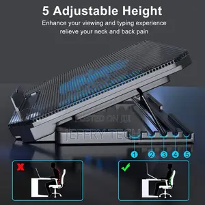 Laptop Cooler Cooling Pad Slim Portable Usb Powered (2fans) Portable H