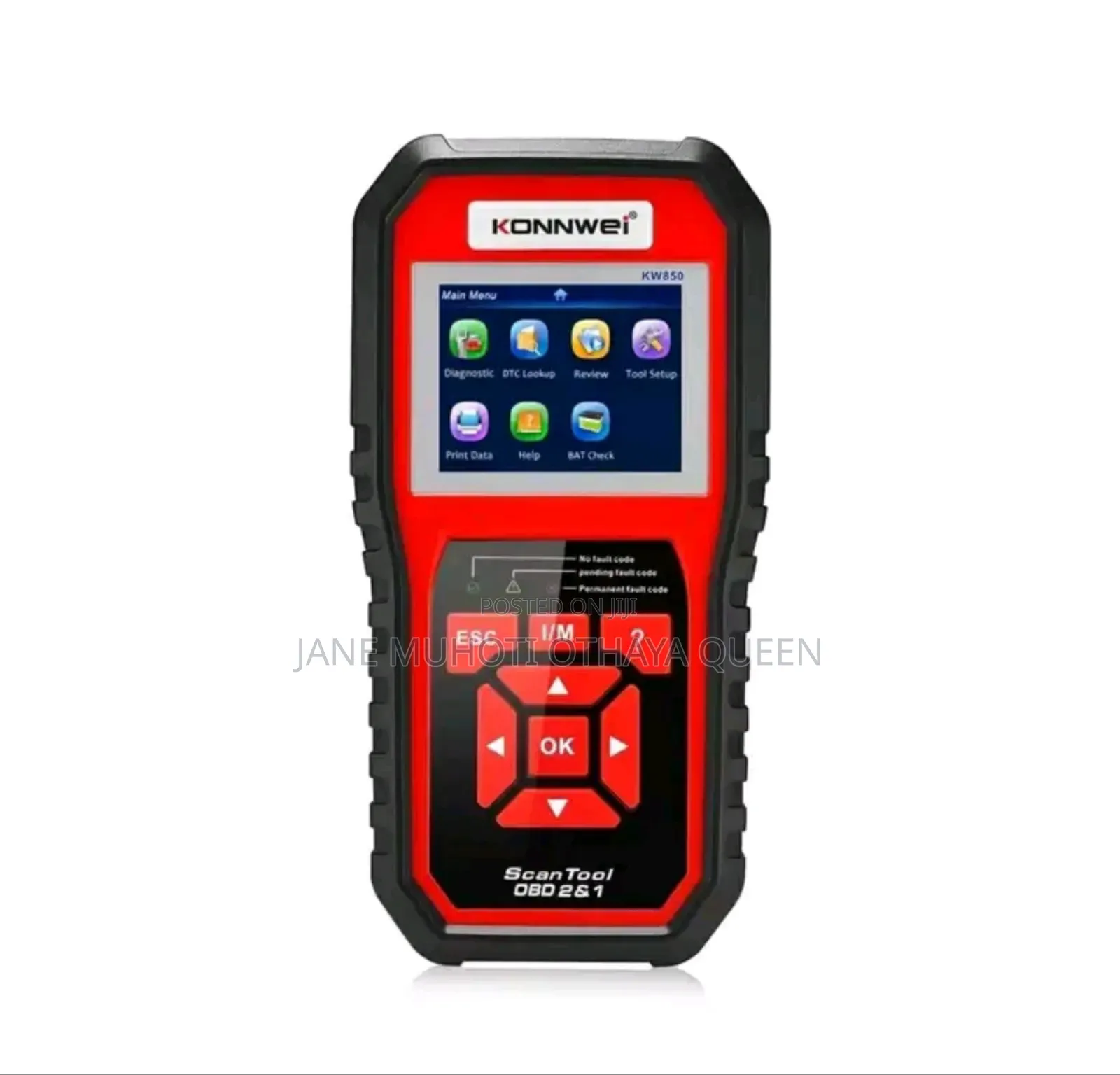 Konnwei Kw850 Odb Scanner Code Reader Autodiagnostic Tool