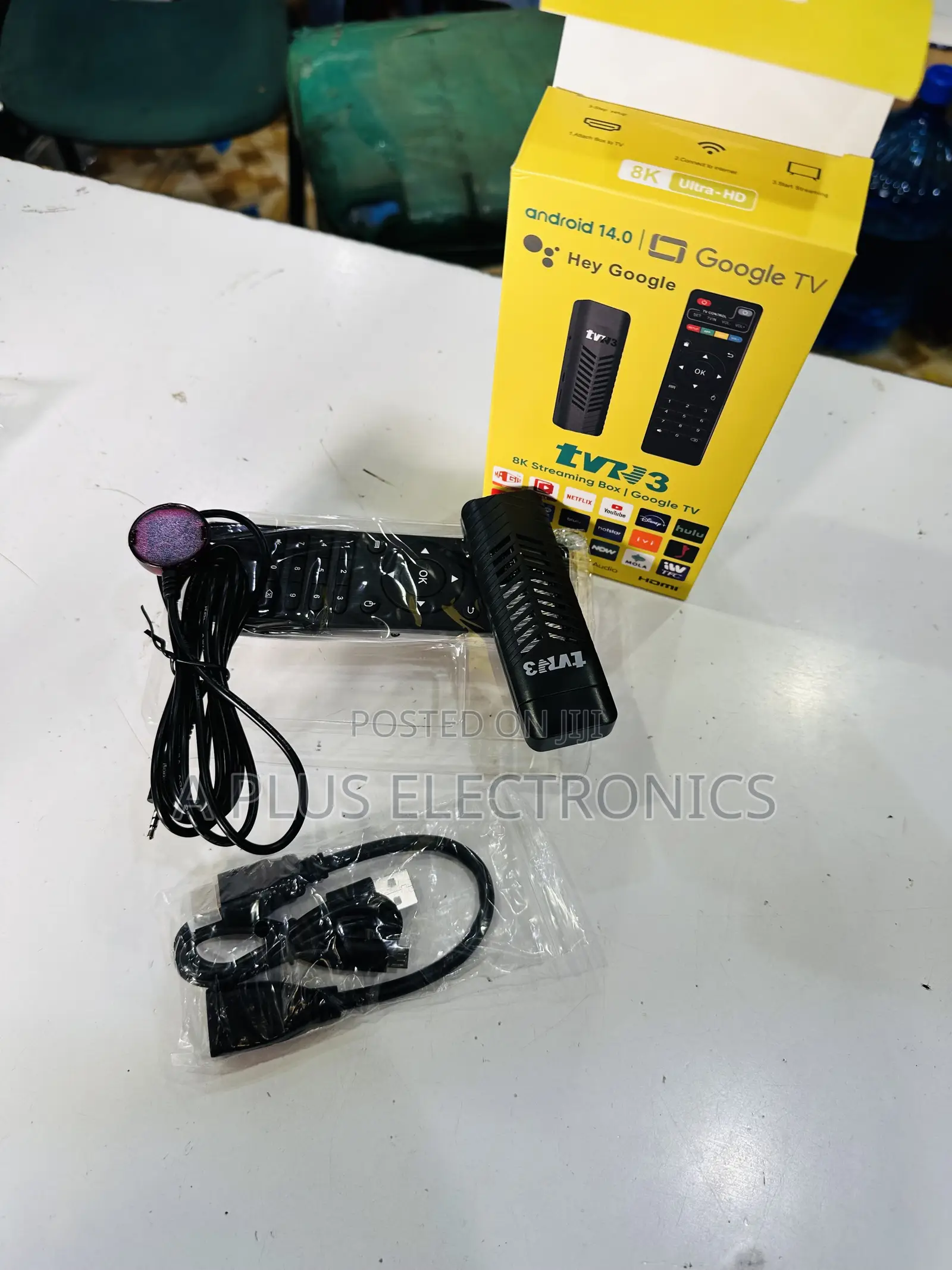 Super Fast Q3 Android Tv Stick (8gb Ram)