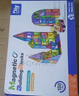 100-PCS 3d Magnetic Building Block