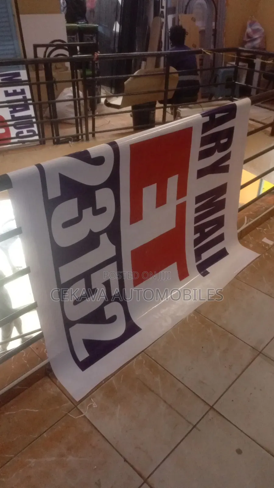 Customized Printing Services and Light Box