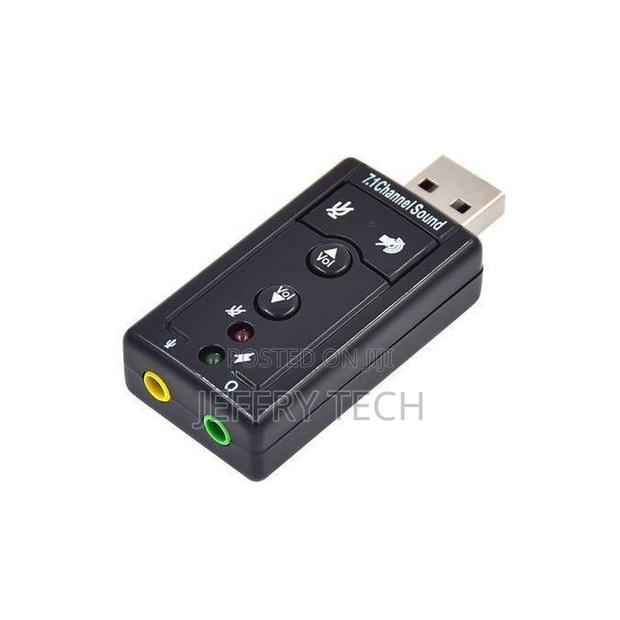 Usb External Stereo Sound Adapter Usb 7.1 Channel Sound - main view
