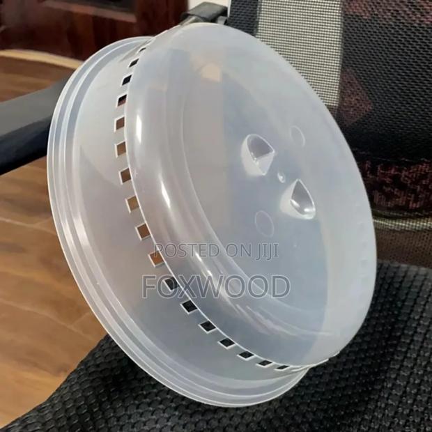 Transparent 27cm Microwave Covers - thumbnail 2