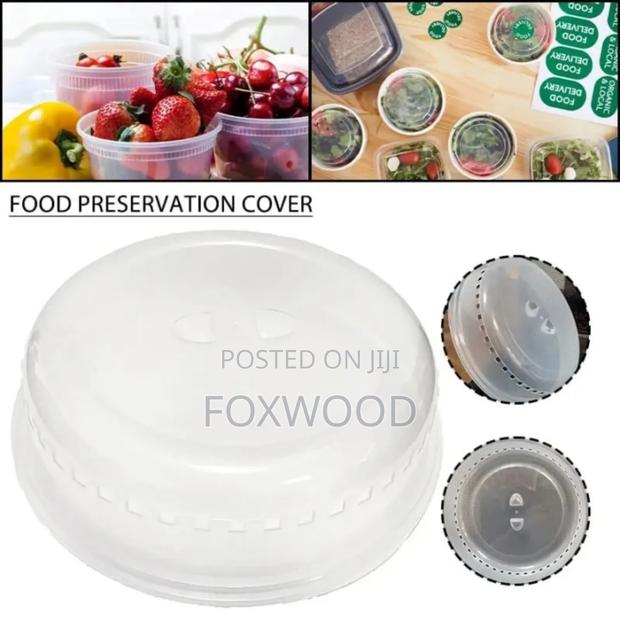 Transparent 27cm Microwave Covers - thumbnail 4