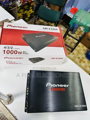 Pioneer Ge-1004 Car Amp – Ultimate Sound Upgrade