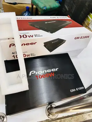Pioneer Ge-1004 – Car Audio Amplifier With Clear Dynamic Sound