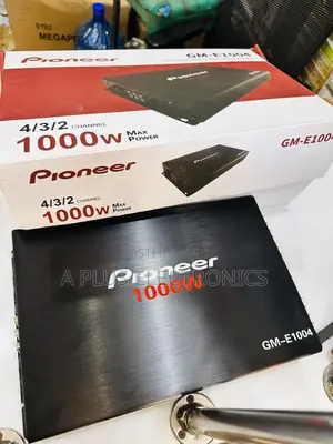 Pioneer Ge-1004 Amp – Perfect for Car Subwoofers Speakers