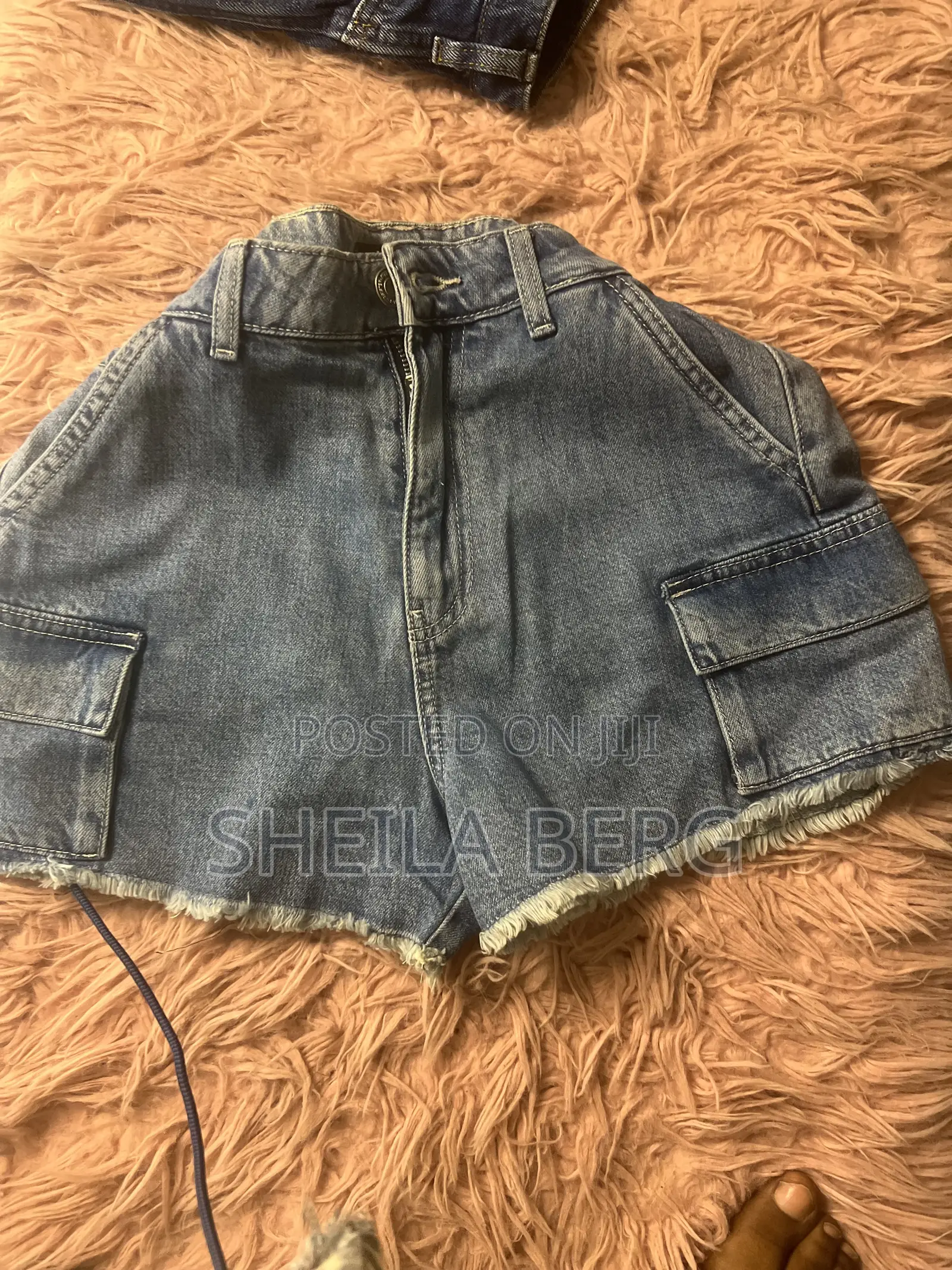 Booty Short and Denim Skirt
