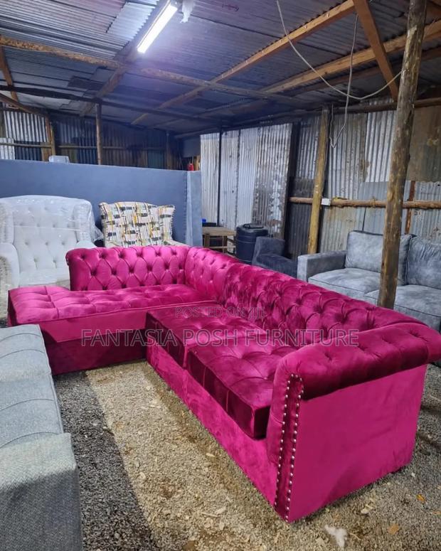 5 Seater Chester Corner Sofa - Free Delivery