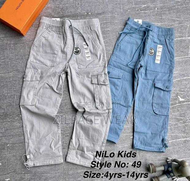 Kids Premium Cargo Pants - main view