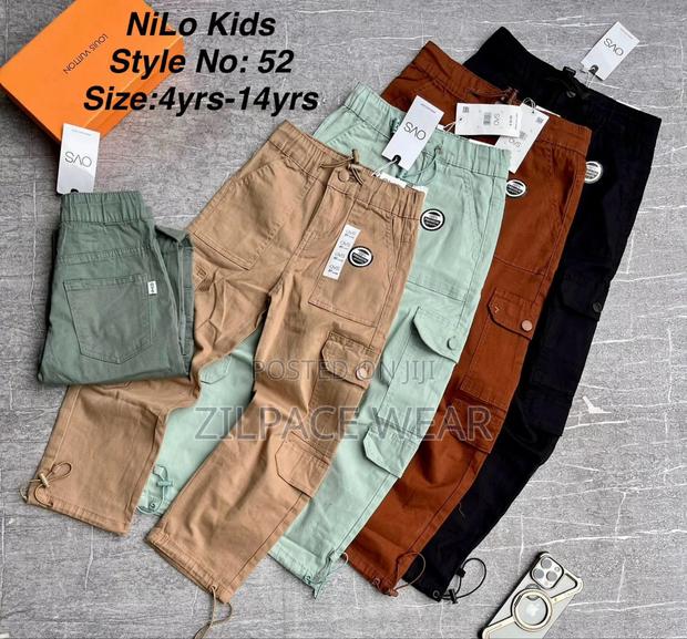 Kids Premium Cargo Pants - thumbnail 2