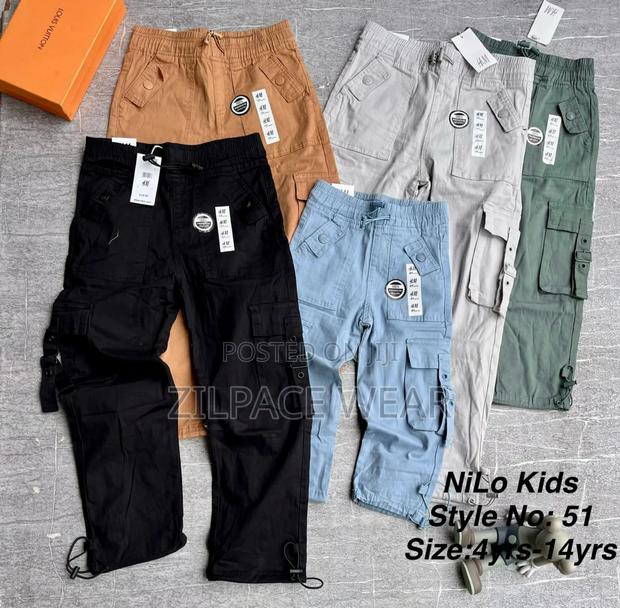 Kids Premium Cargo Pants - thumbnail 5