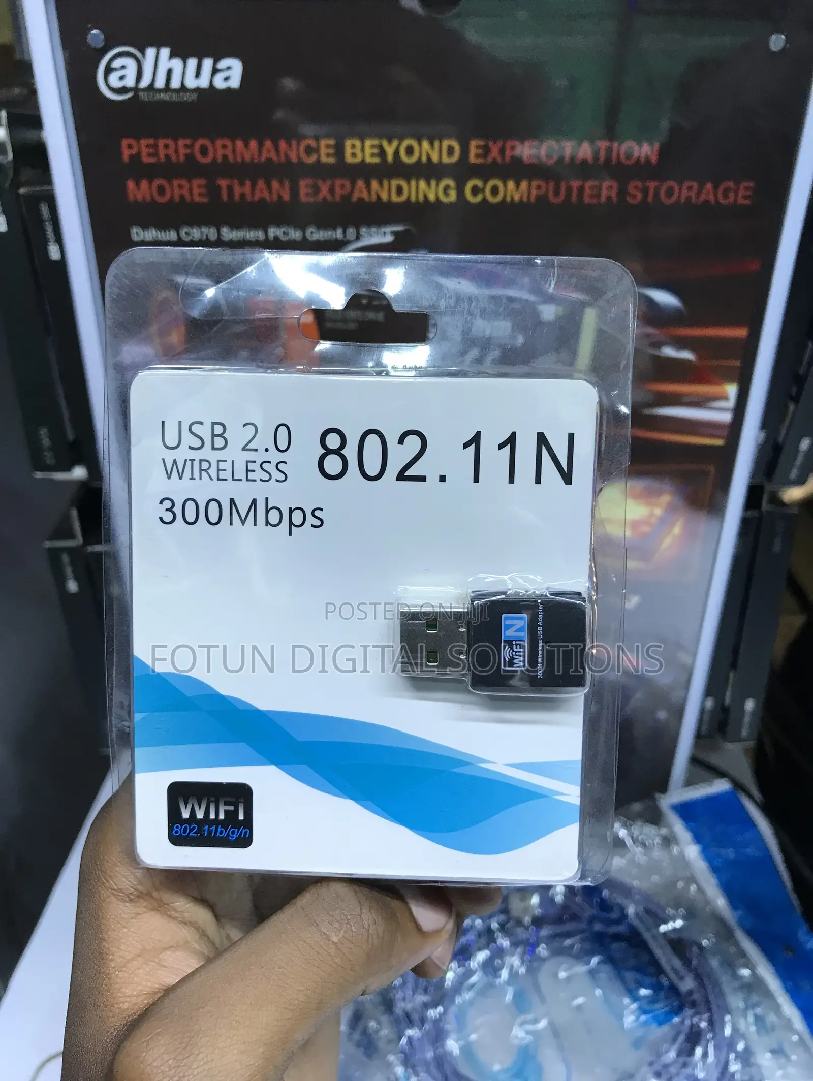 300mbps Wifi Adapter Usb 2.0 - 802.11n Wireless Dongle