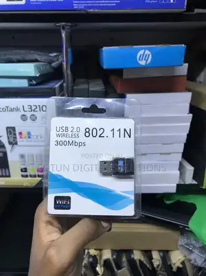 Portable Usb Wifi Adapter 300mbps - 802.11n Dongle