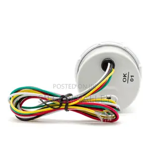 Dynoracing 2" 52mm Universal 12v Led Smoke -1~0~2bar Turbo Boost Gauge