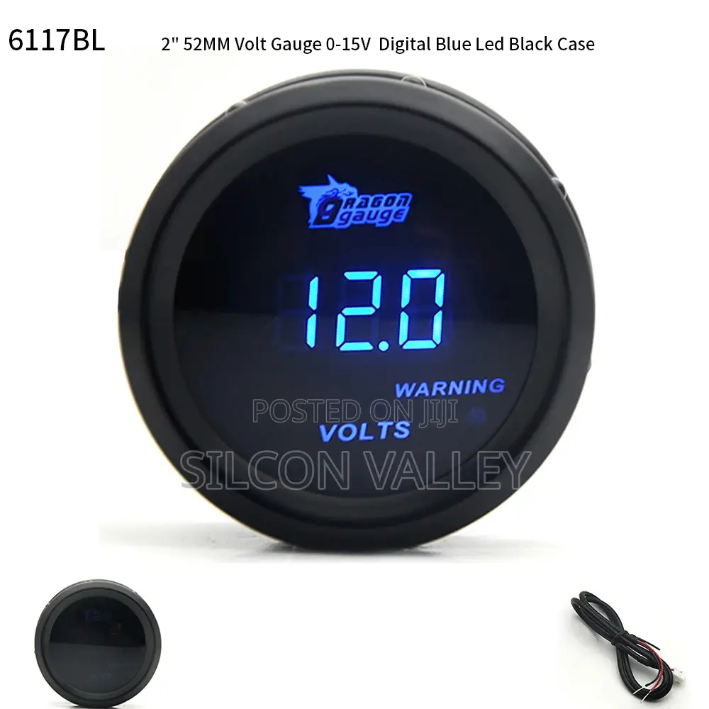 Universal Digital Aftermarket Car Gauges Tempature , Volt ,Boost ,Oil