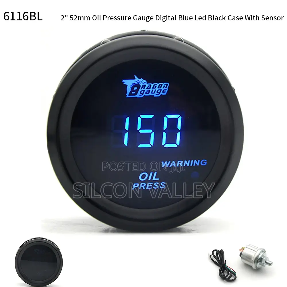 Universal Digital Aftermarket Car Gauges Tempature , Volt ,Boost ,Oil