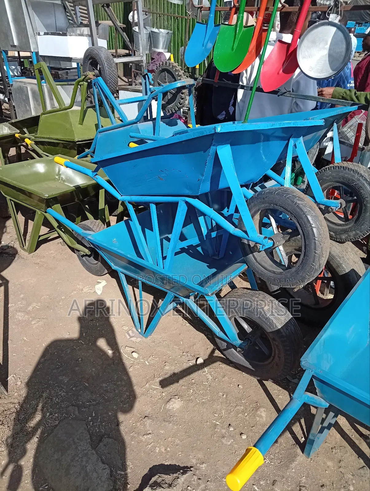 Wheelbarrow That Never Disappoints.