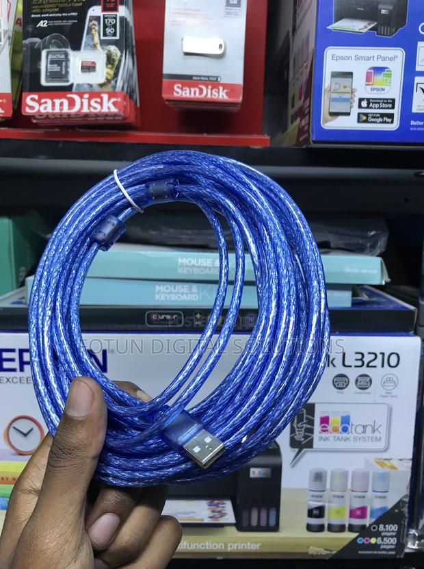 10m Long Usb Printer Cable - Flexible Placement Freedom
