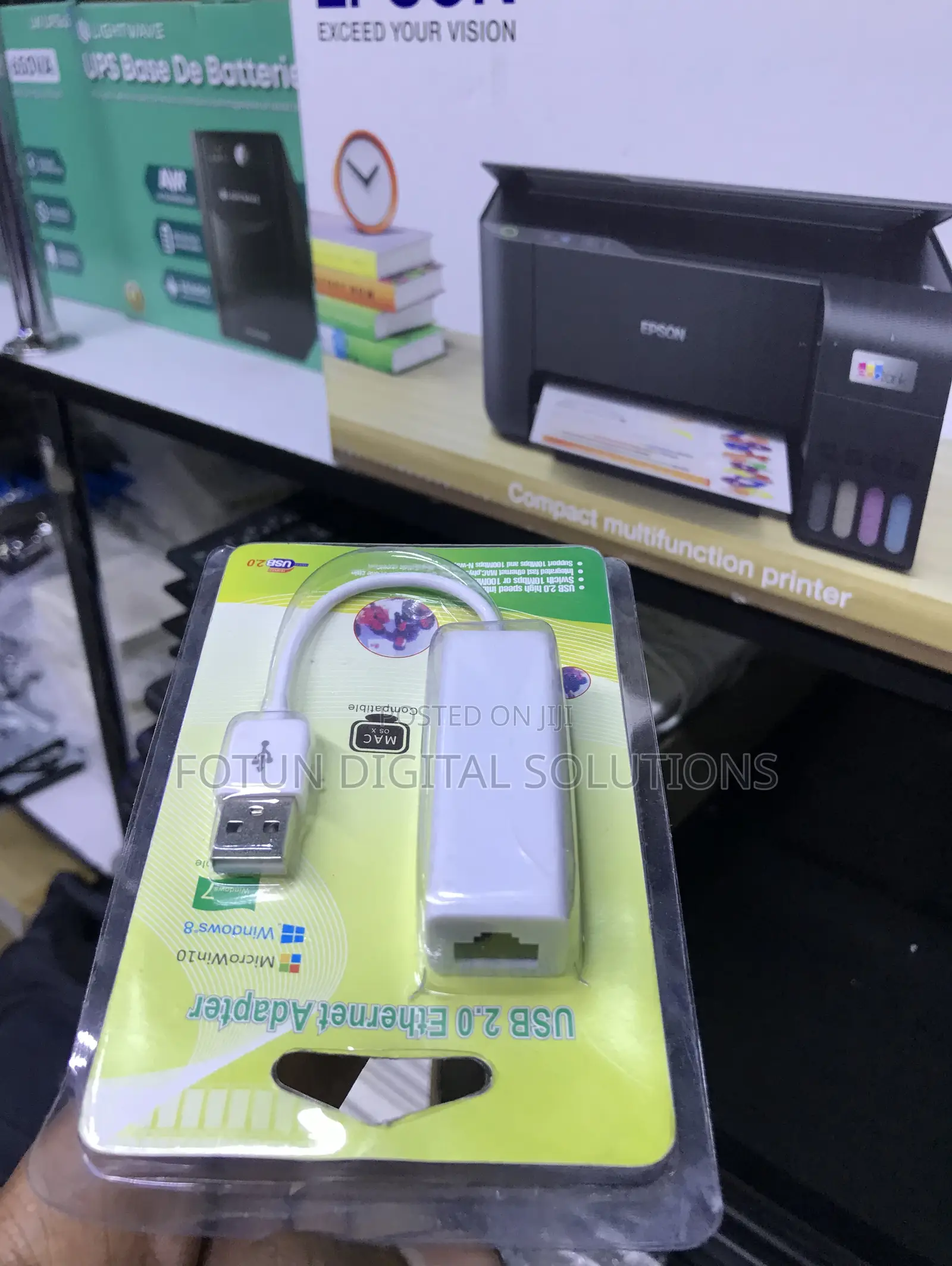 Usb 2.0 Ethernet Adapter - Portable Network Dongle