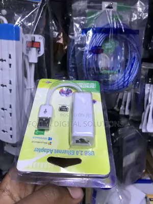 Universal Usb 2.0 to Rj45 Adapter - For Pc, Mac, Chromebook