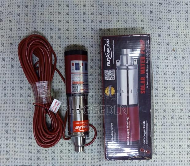 Rutanpump Solar 50m 250w Submersible Solar Water Pump.