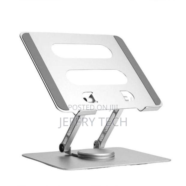 Adjustable Laptop Stand With 360 Degree Rotating Base, Aluminium Lapto