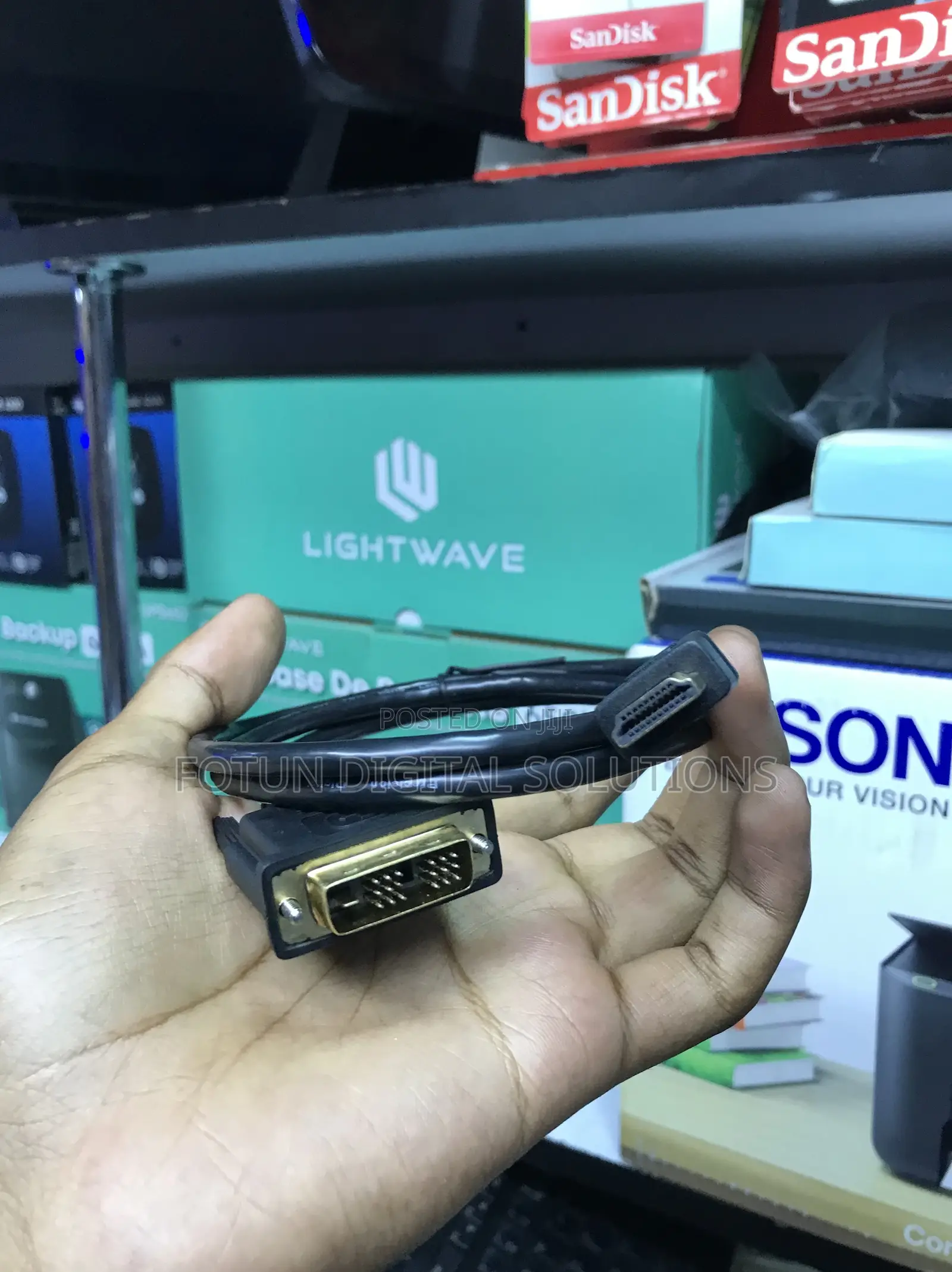 Dvi Male to Hdmi Female Adapter Cable - Office Use